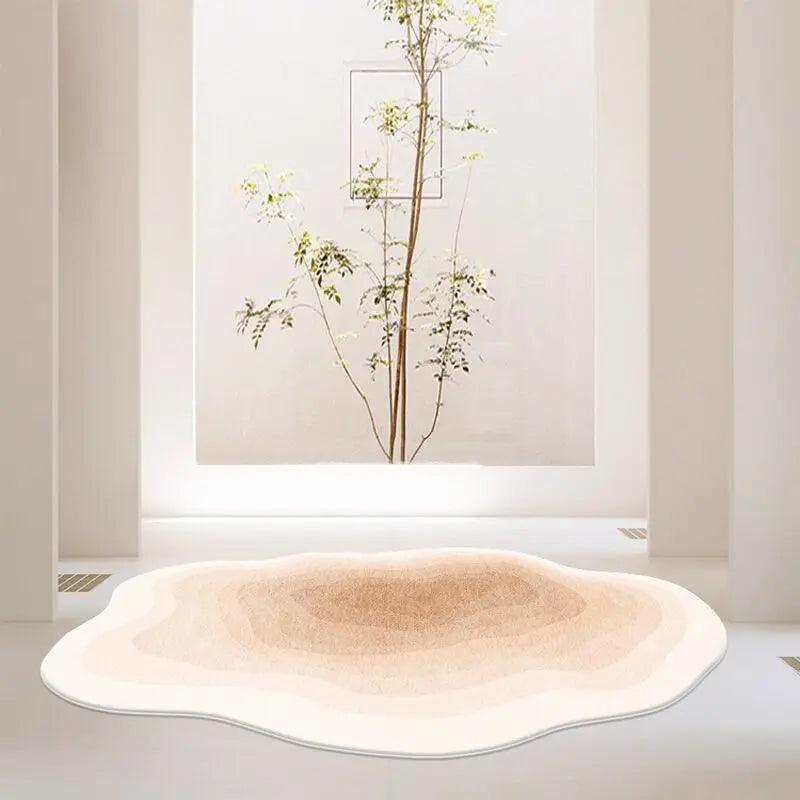 Tapete Luxuoso de Gradiente Irregular - Loja DecorAÊ