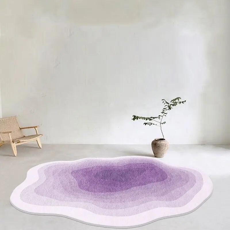 Tapete Luxuoso de Gradiente Irregular - Loja DecorAÊ