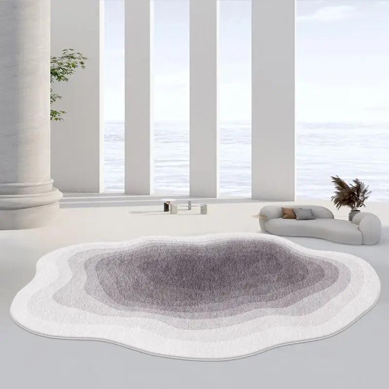 Tapete Luxuoso de Gradiente Irregular - Loja DecorAÊ