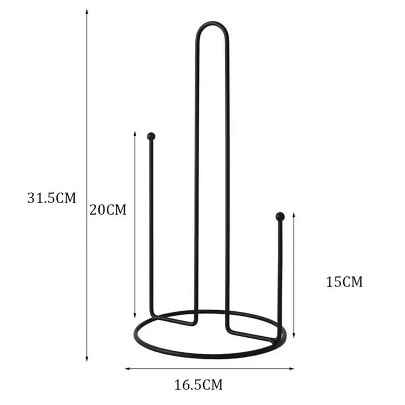 Suporte de Ferro Para Papel Toalha - Loja DecorAÊ
