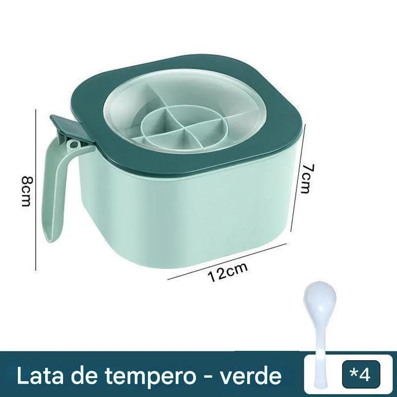 Pote 4 em 1 Para Ingredientes - Loja DecorAÊ